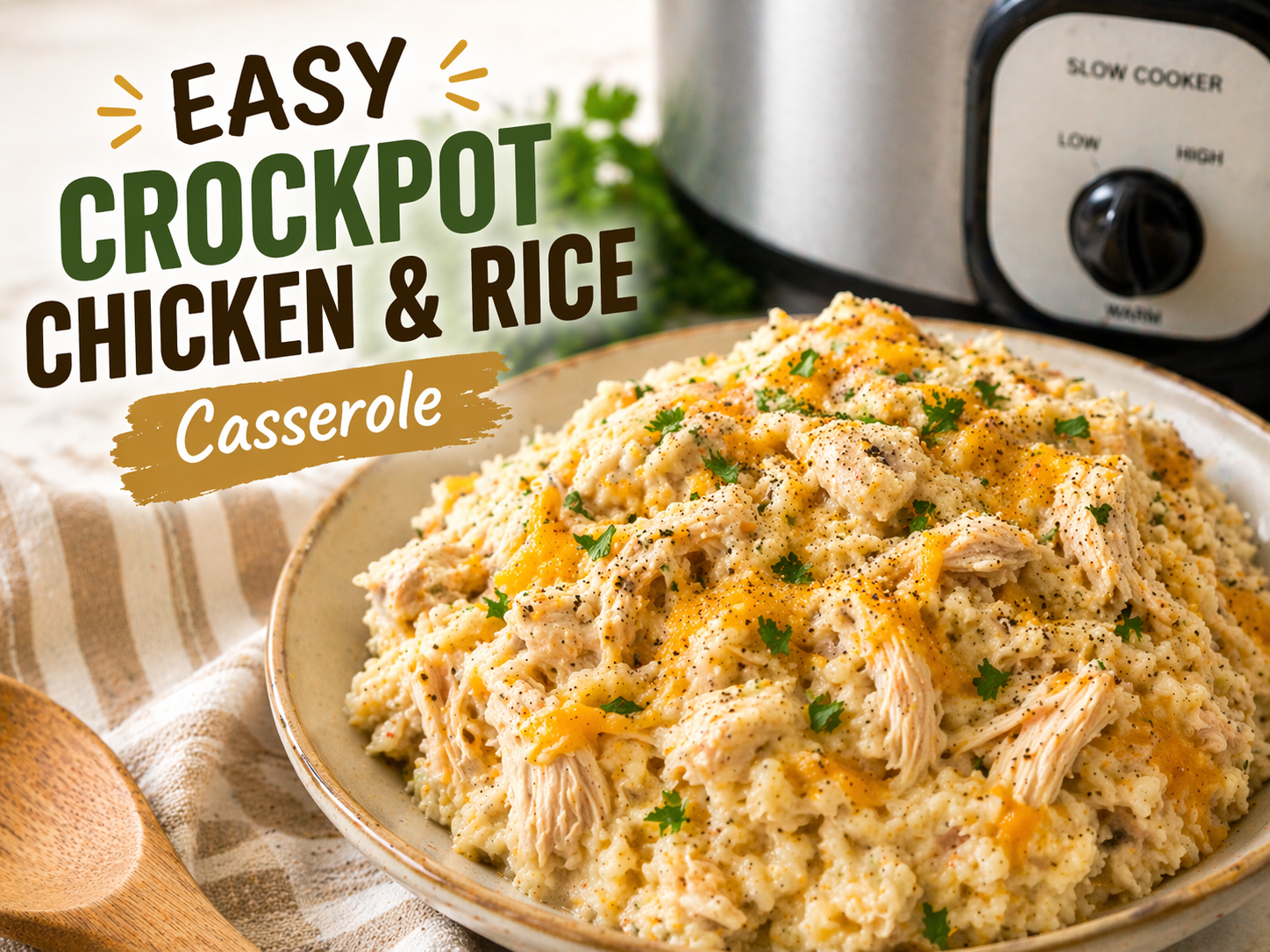 easy crockpot chicken