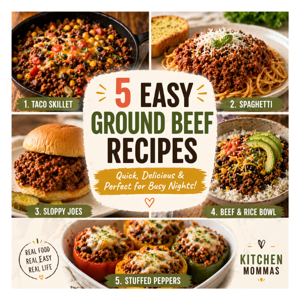 ground beef recipes kitchenmommas.com