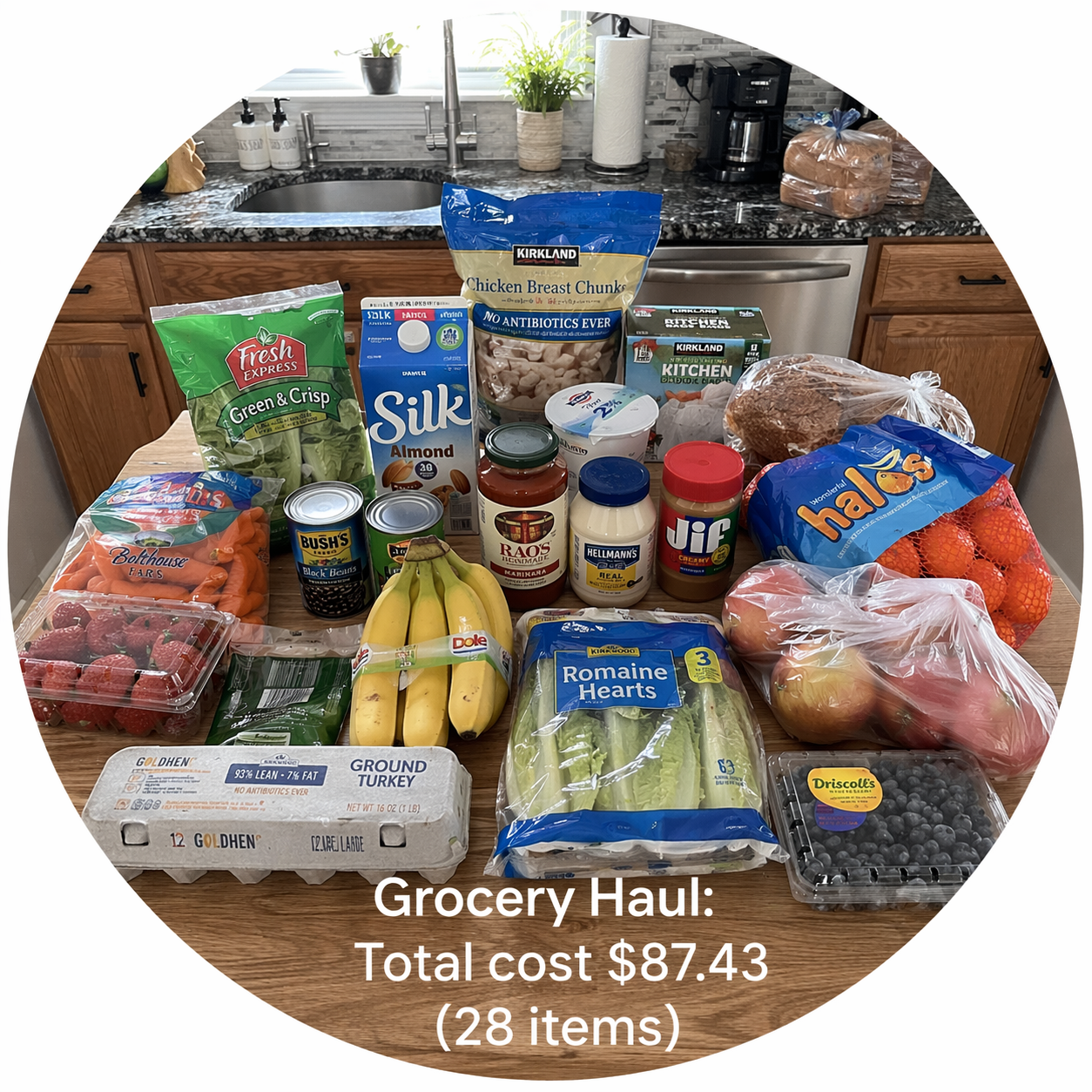 grocery haul